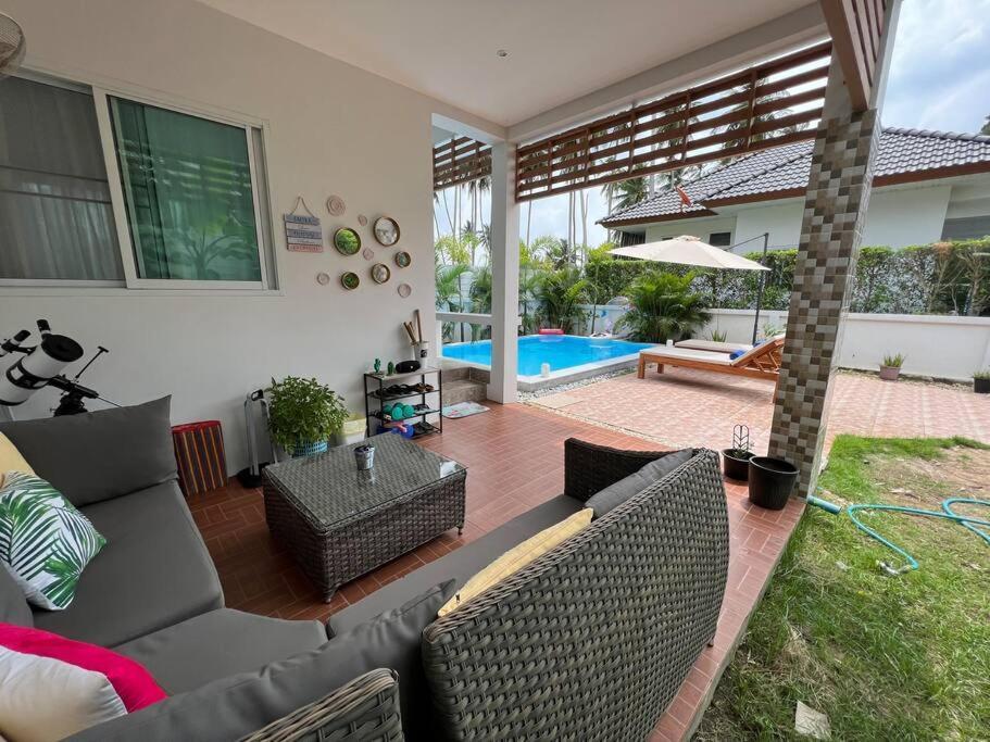 Holiday House Near Lamai With Swimming Pool. 2 Bedrooms Nathon Bay Exterior foto